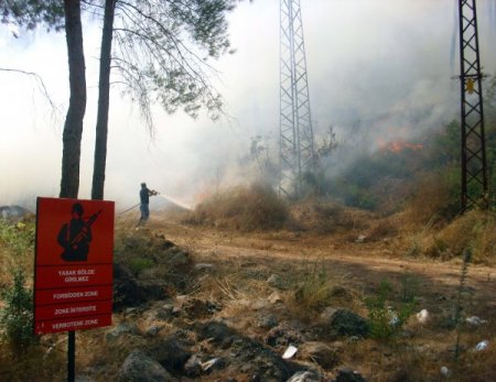Suriye'den Türkiye'ye Geçen Yangın Kontrol Altına Alındı