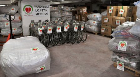 Suriyeli mültecilere yardım konvoyu İstanbul’dan hareket etti