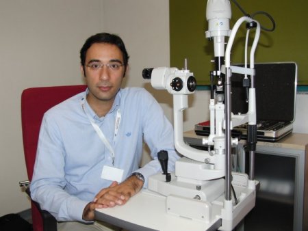 Suriyeli mültecinin gözünden şarapnel parçası çıkarıldı