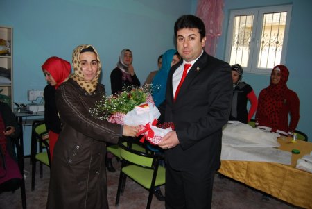 Suruç Emniyeti'nden ÇATOM ve Kadın Kültür Merkezlerine ziyaret