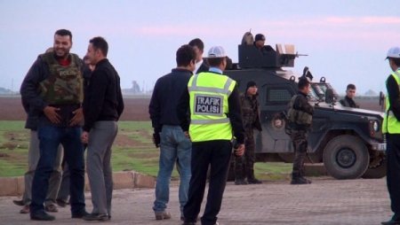 Suruç-Kobani sınırını polis karadan, asker havadan denetliyor