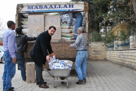 Suruç’ta 18 ton kaçak şeker ele geçirildi