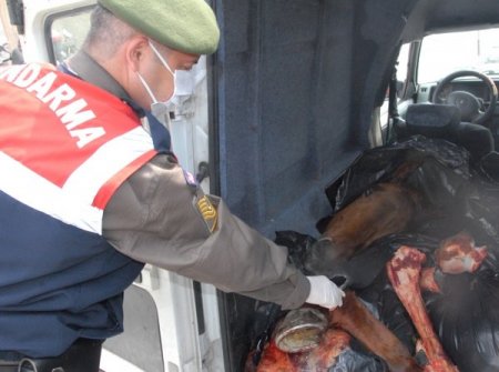 Sürücü Kursunda At Eti Ele Geçirildi