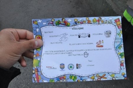 Sürücülere sözleşme imzalattılar