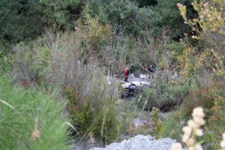 Sürücüyü Arı Soktu Otomobil Uçuruma Yuvarlandı: 1 Ölü