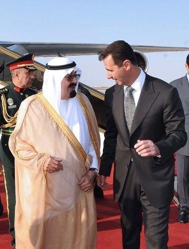Suudi Kralı Abdullah İlk Kez Suriye'de