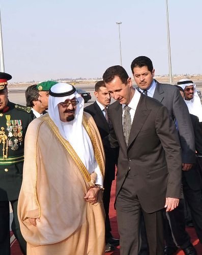 Suudi Kralı Abdullah İlk Kez Suriye'de