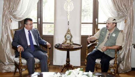 Suudi Prens Al Saud, Vali Lekesiz’i ziyaret etti