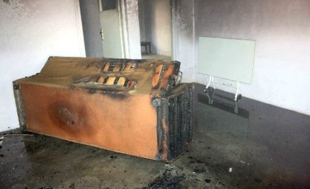 Suyunun kesilmesine öfkelenen şahıs evine ateş verdi