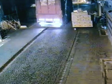 Tabela kazası kamerada (Özel)