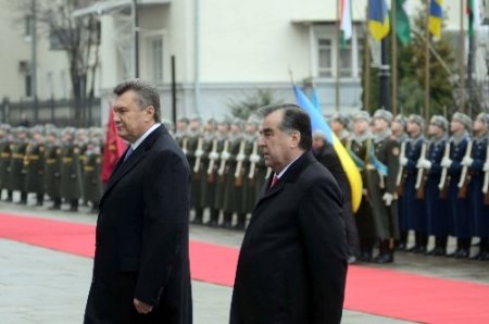 Tacikistan Lideri Rahman, Ukrayna’da Temaslarda Bulunuyor