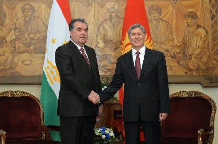 Tacikistan ve Kırgızistan ilişkilerde yeni bir sayfa açtı