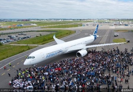 TAI’nın üretim desteği verdiği ilk A350 uçuşa hazır
