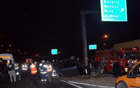 Takla Atan Otomobilin Sürücüsü Öldü