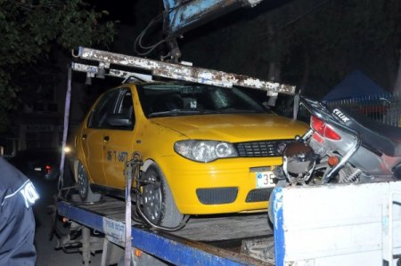 Taksiciyi öldürüp aracını gasp ettiler