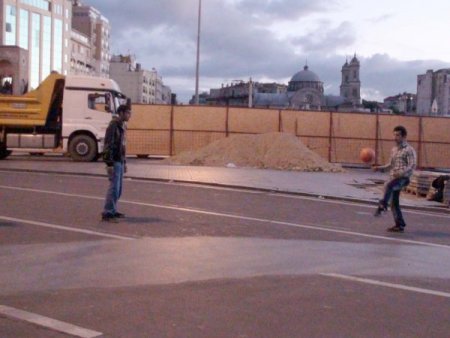 Taksim Meydanı'nda maç keyfi