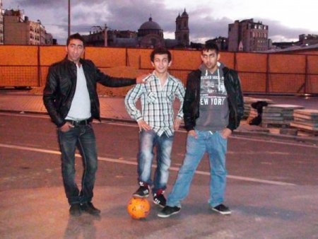 Taksim Meydanı'nda maç keyfi