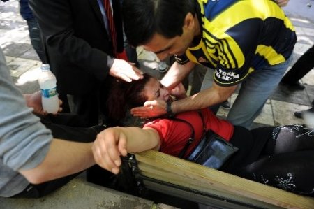 Taksim protestocuları Kızılay'da polisle çatıştı