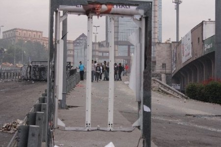 Taksim ve çevresi savaş alanına döndü