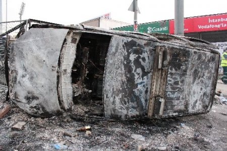 Taksim ve çevresi savaş alanına döndü