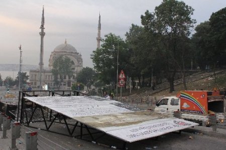 Taksim ve çevresi savaş alanına döndü