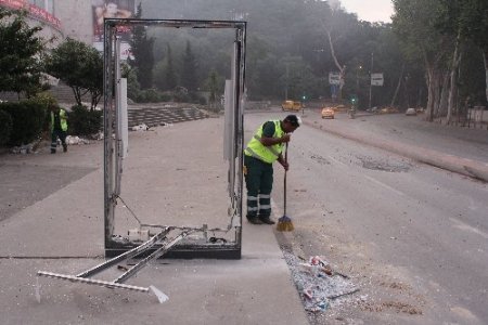 Taksim ve çevresi savaş alanına döndü