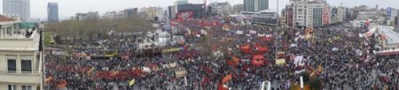 Taksim’de 1 Mayıs Coşkusu