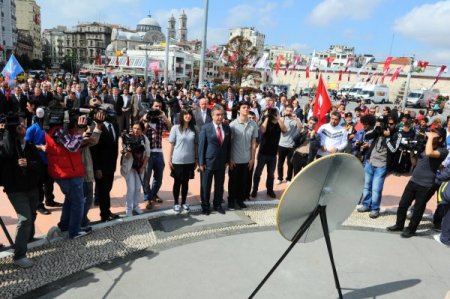 Taksim’de 19 Mayıs Coşkusu