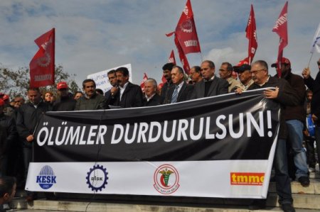 Taksim'de 'açlık grevi' eylemi