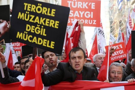 Taksim’de İmralı protestosu