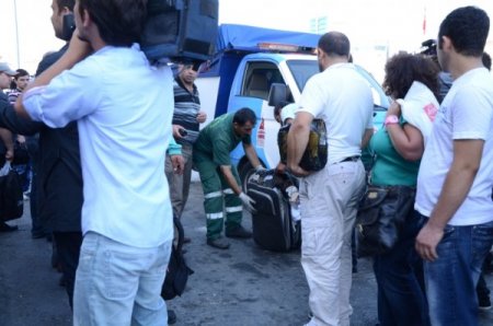 Taksim’de şüpheli bavul paniği