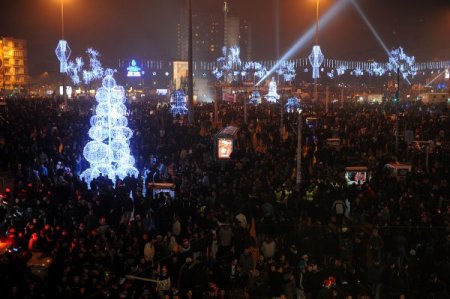 Taksim'de Yeni Yıl Coşkusu