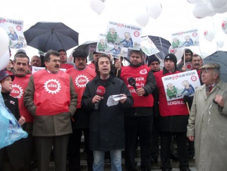 Taksim'i Yayalaştırma Projesini Protesto Ettiler