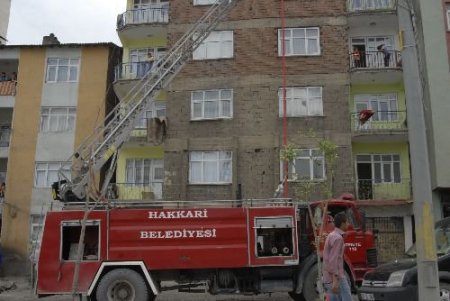 Tandırda Çıkan Yangın Az Daha 6 Katlı Binayı Yakıyordu