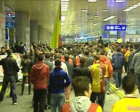 Taraftarın havalimanına verdiği zarar Galatasaray'a fatura edilecek