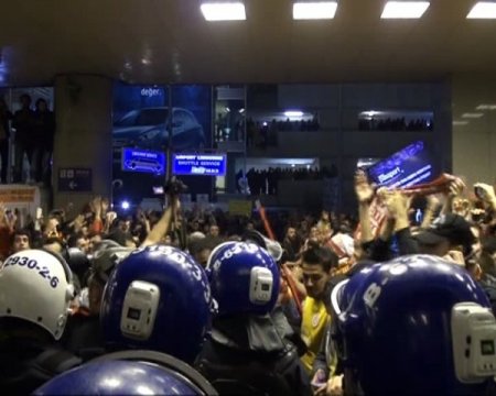 Taraftarın havalimanına verdiği zarar Galatasaray'a fatura edilecek