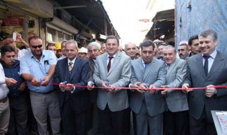 Tarihi çarşıda cephe iyileştirme projesi başlatıldı