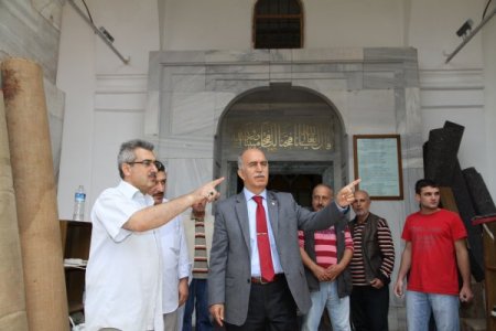 Tarihi Hamza Bey Camii, bayram namazında ibadete açılıyor