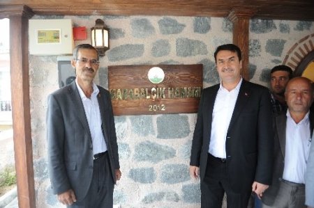 Tarihi Karabalçık Köyü Hamamı yeni yüzüne kavuştu