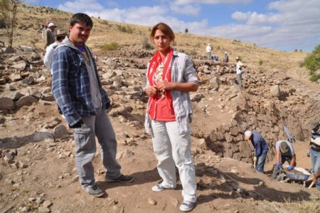Tarihi Kerkenes Harabeleri'nin orijinal surları gün yüzüne çıktı