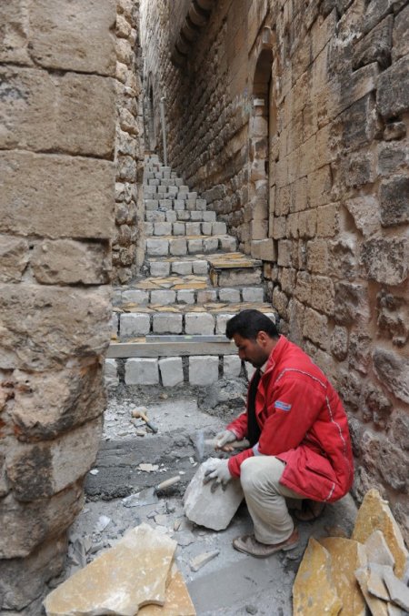 Tarihi Mardin Evleri Rutubetten Altyapı Çalışmasıyla Kurtuldu