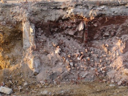 Tarihi stadın kalıntılarına ulaşıldı