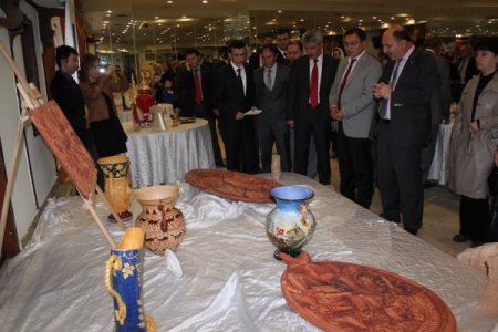 Tarihi ve kültürel miraslardan oluşan hediyelik ürünler görücüye çıktı