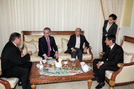 Tarım Bakanı Mehdi Eker, Türkmenistan’da