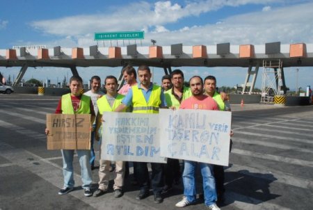 Taşeron şirket, devletin verdiği zammı senetle geri almak istedi