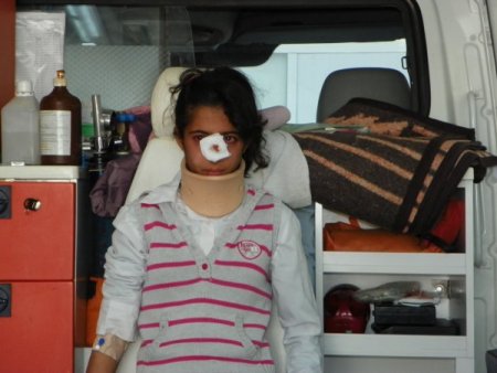 Taşımalı ilköğretim öğrencileri kaza geçirdi: 8 yaralı