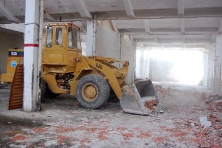 Taşköprü Meslek Yüksekokulu Binasında Çalışmalar Sürüyor
