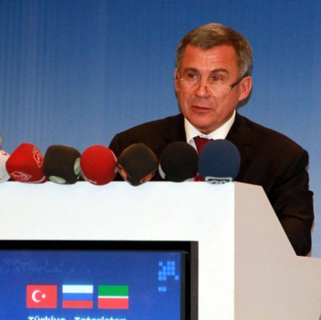 Tataristan Cumhurbaşkanı Minnihanov: Türk şirketleri bizi kapı olarak kullansın