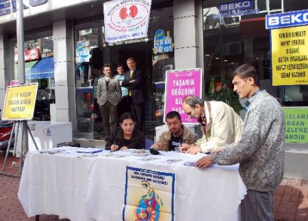Tavşanlı'da İlk Kez Organ Bağışı Kampanyası Düzenlendi