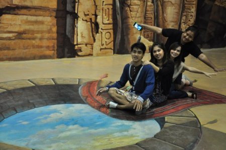 Tayland'da 3D resim müzesi fotoğraf meraklılarının ilgi odağı oldu (Özel)